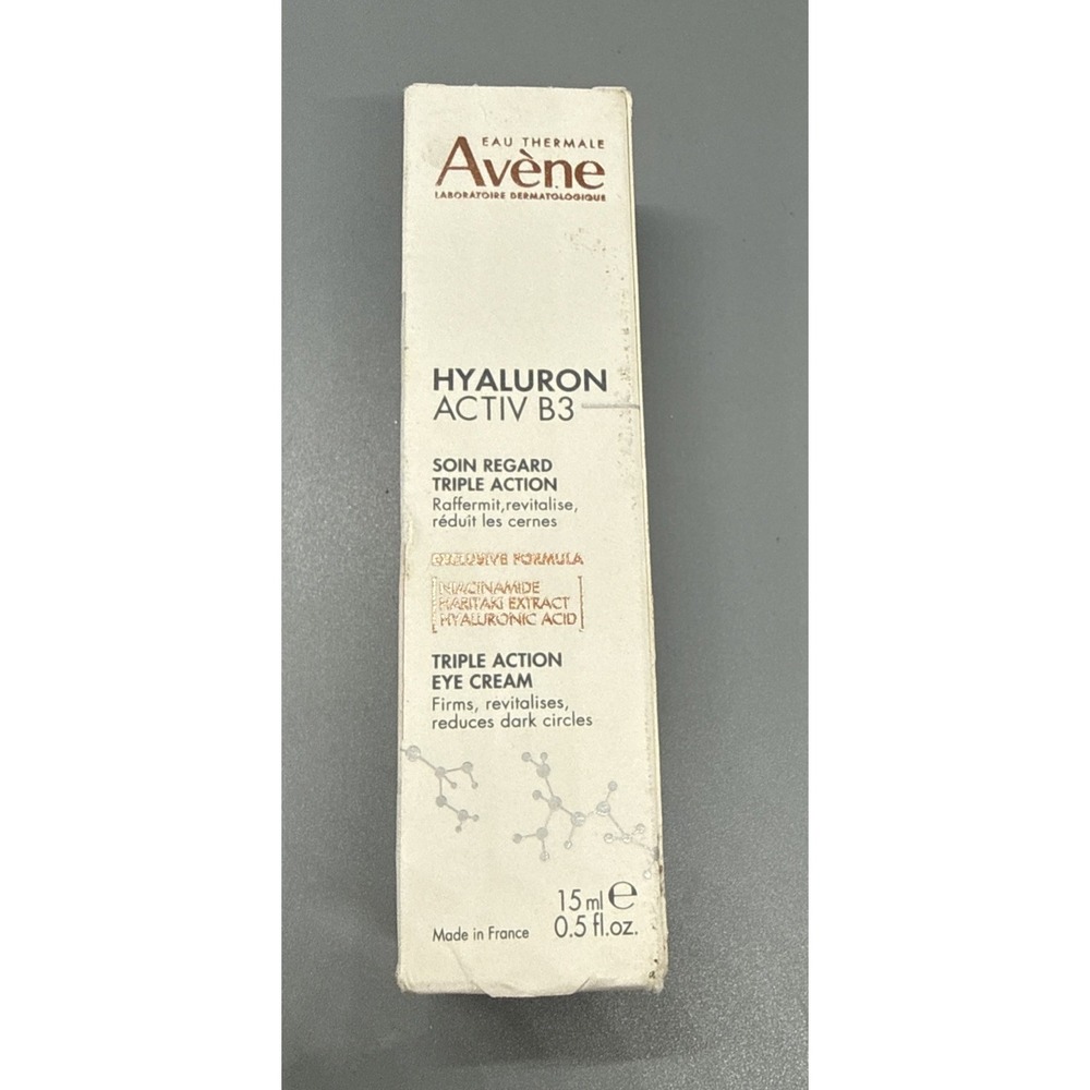 Avene Hyaluron Activ B3 Triple Action Eye Cream with Hyaluronic Acid & Niacinami